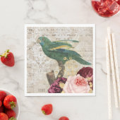 Vintage Parrot Servet (Insitu)