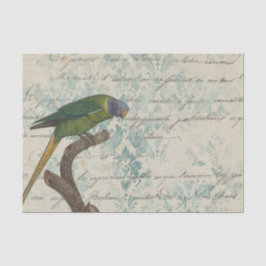 Vintage Parrot Tissuepapier