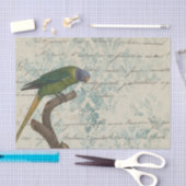 Vintage Parrot Tissuepapier (Craft)