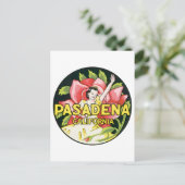 Vintage Pasadena Californië Briefkaart (Staand voorkant)