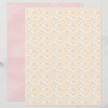 Vintage Pasen Eieren Scrapbook Papier