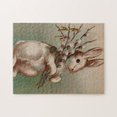 Vintage : pasen- legpuzzel (Horizontaal)