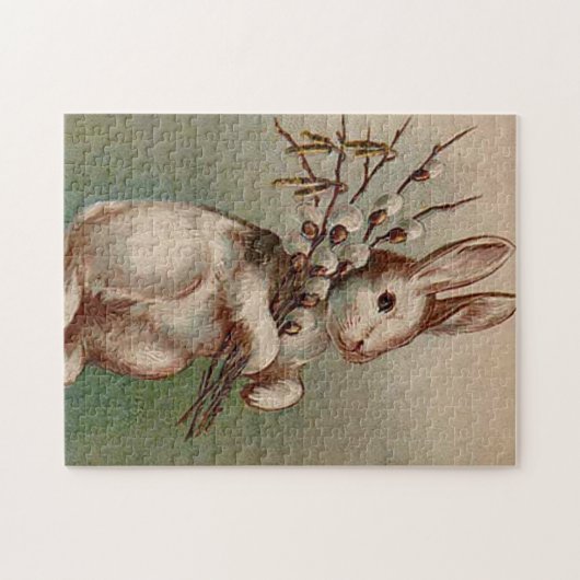 Vintage : pasen- legpuzzel (Horizontaal)