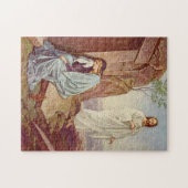 Vintage : pasen- legpuzzel (Horizontaal)