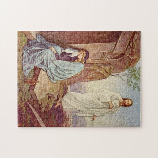 Vintage : pasen- legpuzzel (Horizontaal)