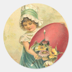 Vintage Pasen Stickers