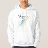 Vintage Pastel Brushstroke Hoodie (Voorkant)