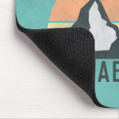 Vintage pastels mountains are calling monogram muismat (Hoek)