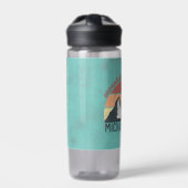 Vintage pastels mountains are calling monogram waterfles (Voorkant)