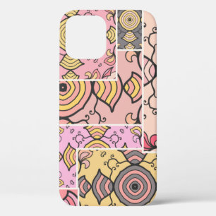 Vintage patchwork quilt pattern. Corativlinder Case-Mate iPhone Case