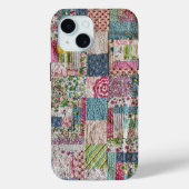 Vintage Patchwork Quilt phone case (Achterkant)