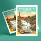 Vintage Paterson New Jersey Briefkaart