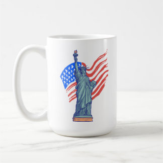  Vintage Patriotic 4th of July Design Koffiemok