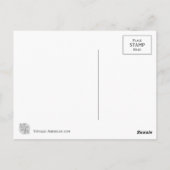 Vintage Patriottisch Strand Vrouwen Ansichtkaart Briefkaart (Achterkant)