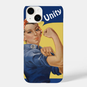 Vintage patriottische Rosie the Riveter, We Can Do Case-Mate iPhone 14 Hoesje