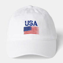Vintage Patriottische Vlag van de VS Grafische T-s