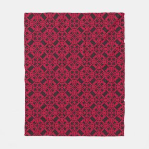 Vintage pattern art designabstract, antiek, Arabis Fleece Deken