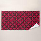 Vintage pattern art designabstract, antique, arabe badhanddoek (Badhanddoek)