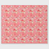 Vintage Pattern Paper gift Cadeaupapier (Vlak)