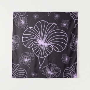 Vintage pattern with floral theme. Background with Wandkleed
