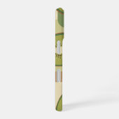 Vintage Pattern with Stylized Kiwis iPhone 16 Hoesje (Rechterkant)