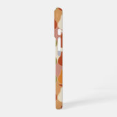 Vintage Pattern with Stylized Pears iPhone 16 Hoesje (Linkerkant)