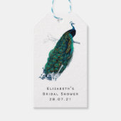 Vintage Pauw Cadeaulabel (Voorkant)