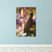 Vintage Pauw Canvas Afdruk (Insitu (Houten vloer))