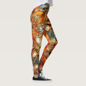 vintage pauw circus kermis entertainment leggings (Rechts)