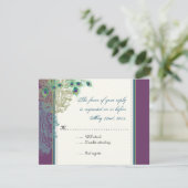 Vintage Pauw, de reactiekaart van Veren RSVP (Staand voorkant)