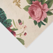 Vintage Pauw Duo Decoupage Tissuepapier (Detail)