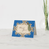 Vintage Pauw & Etsingen Trouw Dankkaartjes Bedankkaart (Voorkant)