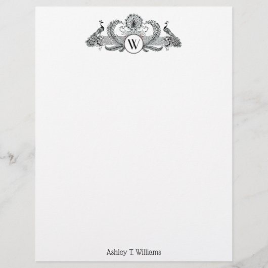 Vintage Pauw Monogram (Voorkant)