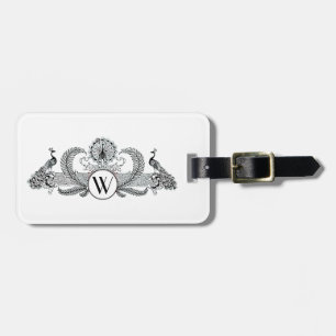 Vintage Pauw Monogram Bagagelabel