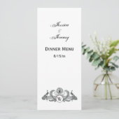 Vintage Pauw Monogram Kaart (Staand voorkant)
