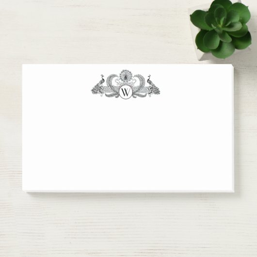 Vintage Pauw Monogram Post-it® Notes (Kantoor)