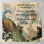 Vintage Pauw Poster (Voorkant)