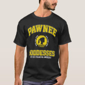 Vintage Pawnee Goddessen T-shirt (Voorkant)