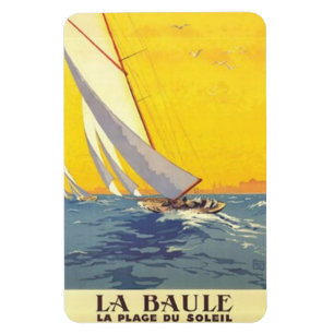 Vintage Pays de la Loire , La Baule, Frankrijk - Magneet