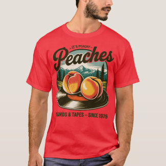 Vintage Peaches Records T-shirt