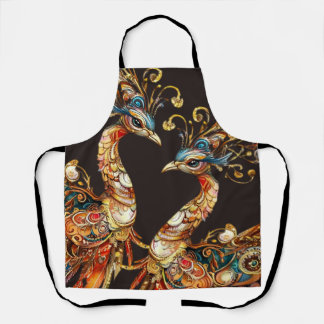 vintage peacock circus carnival entertainment schort