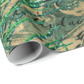 Vintage Peacock voor alle gelegenheden Cadeaupapier (Rol Hoek)