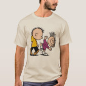 Vintage-Peanuts-Charlie-Brown-Dans T-shirt (Voorkant)
