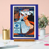 "Vintage Pearline Cleanser Ad" Acryl Bord (Huwelijk)