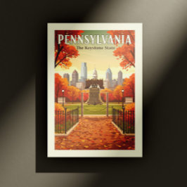 Vintage Pennsylvania Briefkaart