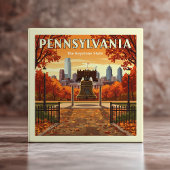 Vintage Pennsylvania Tegeltje
