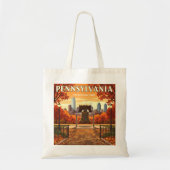 Vintage Pennsylvania Tote Bag (Voorkant)
