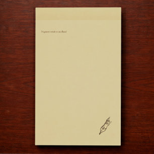 Vintage penpunt - Donkere Academie Minimalistische Post-it® Notes
