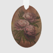 Vintage Peonies Ornament (voorkant)