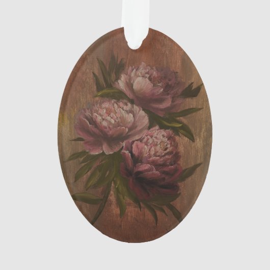 Vintage Peonies Ornament (achterkant)